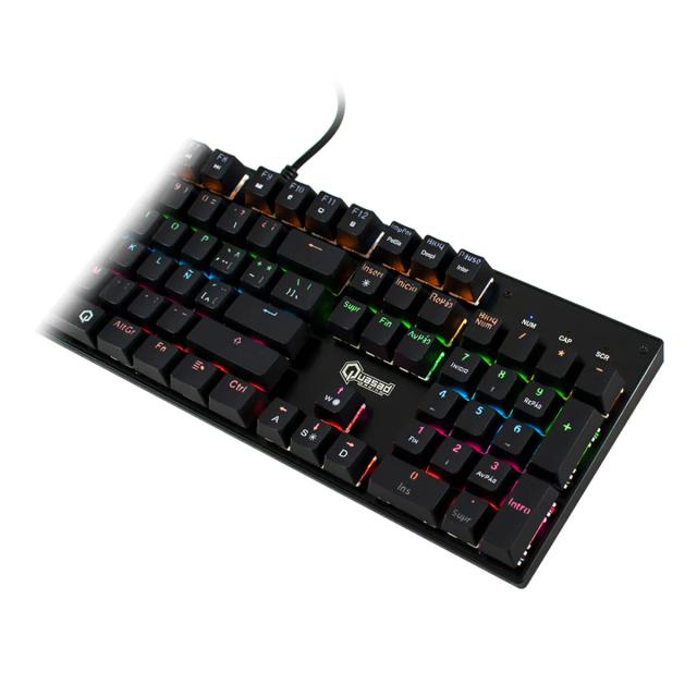 TECLADO QUASAD GAMING QKM-G80 MECHANICAL BLACK