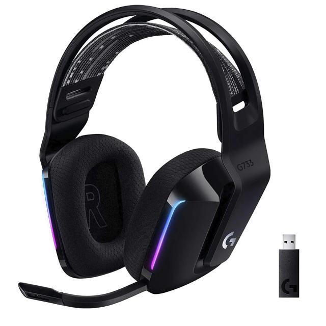 HEADSET LOGITECH G733 WIRELESS GAMING RGB NEGRO
