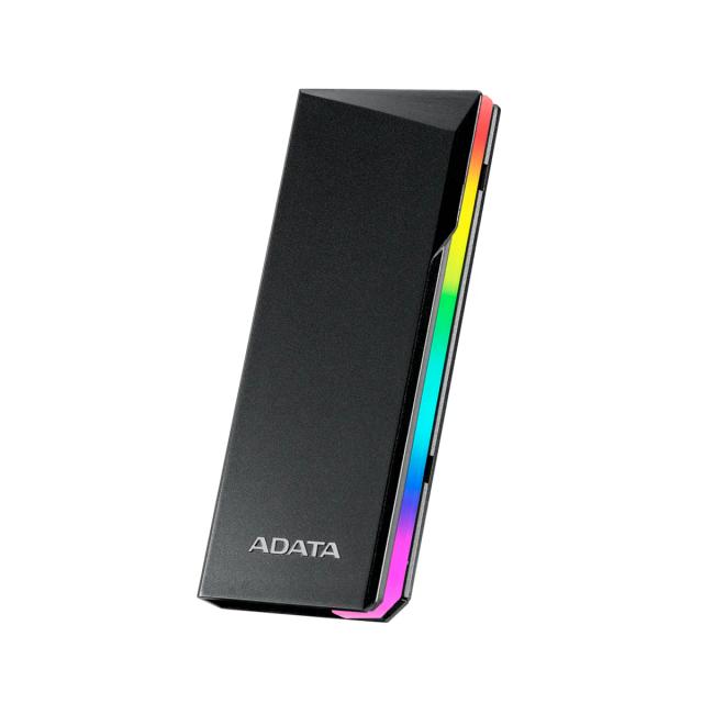 CASE ADATA FOR HDD-SSD EC700G M.2 PCIESATA USB3.2 GEN2 WITH RGB LIGHTING
