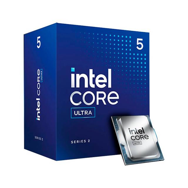 PROCESADOR INTEL ULTRA 5 225 3.5Hz 6-Core 10-Nucleos Cache 20MB DDR5-6400 Vid. LGA1851