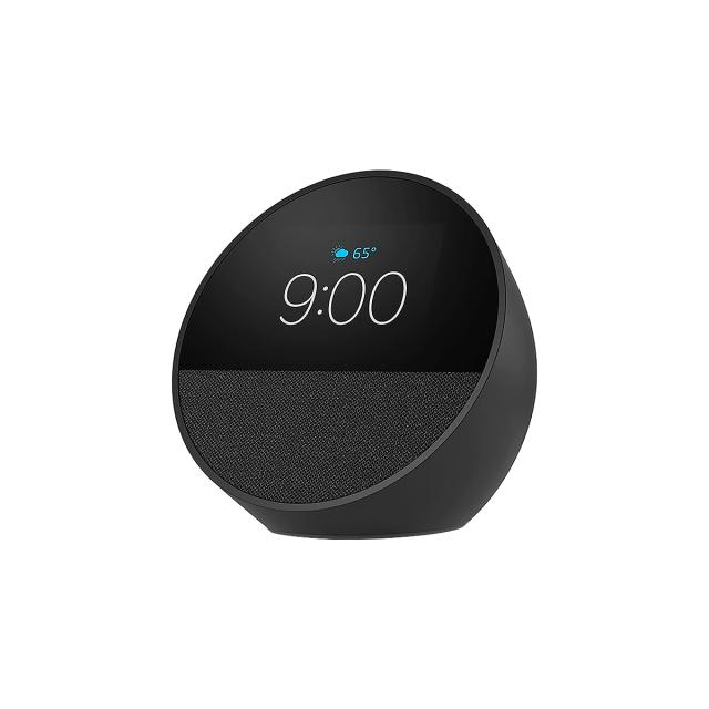 PARLANTE AMAZON ECHO SPOT SMART ALARM CLOCK WITH VIBRANT SOUND AND ALEXA