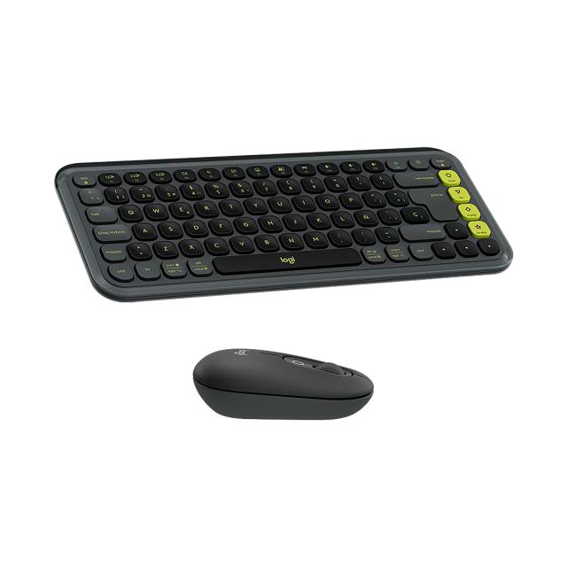 TECLADO LOGITECH COMBO POP ICON INAL GRAPHITE