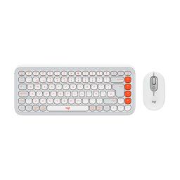TECLADO LOGITECH COMBO POP ICON INAL OFF WHITE