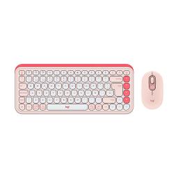 TECLADO LOGITECH COMBO POP ICON INAL ROSE