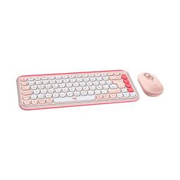 TECLADO LOGITECH COMBO POP ICON INAL ROSE