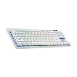 TECLADO LOGITECH G PRO X GAMING LIGHTSPEED RGB WIRELESS USB WHITE
