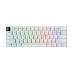 TECLADO LOGITECH G PRO X 60 LIGHTSPEED WIRELESS GAMING TKL MECHANICAL RGB WHITE