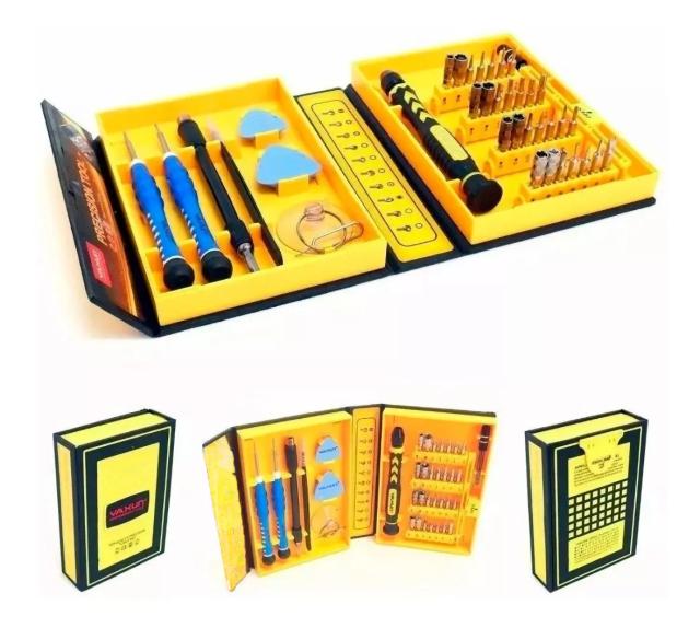 Kit de Herramientas Pc, celulares, cámaras, etc. 