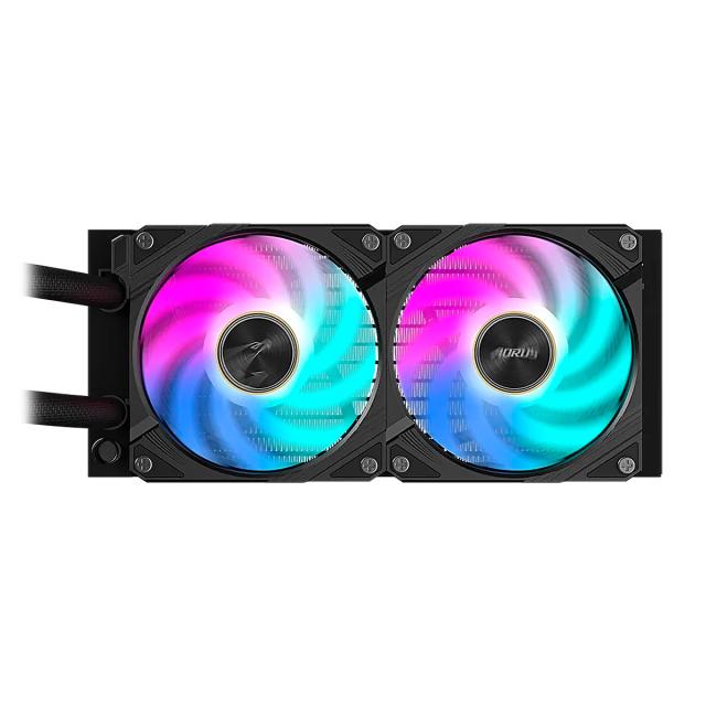 COOLER GIGABYTE AORUS WATERFORCE X II 240 2VEN FC-LCD INTEL 115X-1200-1700 AMD-TR4 AM5 AM4