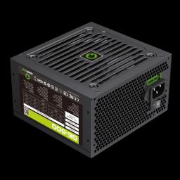 Fuente de Poder GAMEMAX GE-500 BK 500Watts Alta eficiencia 80+ 12CM Ventilador ATX