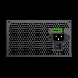 Fuente de Poder GAMEMAX GE-500 BK 500Watts Alta eficiencia 80+ 12CM Ventilador ATX