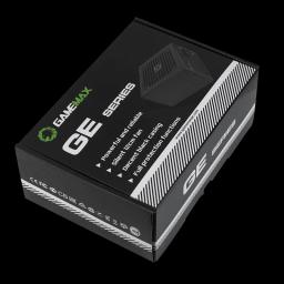 Fuente de Poder GAMEMAX GE-500 BK 500Watts Alta eficiencia 80+ 12CM Ventilador ATX