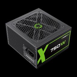 Fuente de Poder GAMEMAX GX-750 Modular Certificado 80 Plus Gold 750Watts ATX