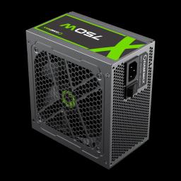 Fuente de Poder GAMEMAX GX-750 Modular Certificado 80 Plus Gold 750Watts ATX