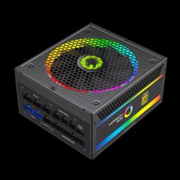 Fuente de Poder GAMEMAX RGB-750 PRO Modular Certificada 80 Plus Gold 14CM ARGB FAN 750WATTS