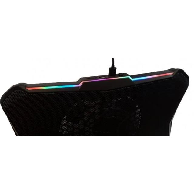 Base de Enfriamiento MARVO Atlas 40 (FN-40) hasta 17" iluminación RGB 