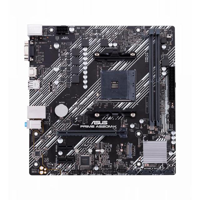 MBO ASUS PRIME A520M-K AM4 RYZEN 2DA. 2XDDR4 HDMI DP 12USB 4PCIE MATX
