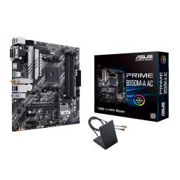 MBO ASUS PRIME B550M-A AC AMD AM4 RYZEN 4DDR4 WIFI HDMI DVI D-SUB 2M.2 1PCIEX16 3PCIE MATX