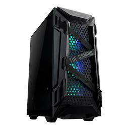 CASE ASUS TUF GAMING GT301 TEMPERED GLAS MID TOWER ATX 3VENF ARGB-1VENR BLACK