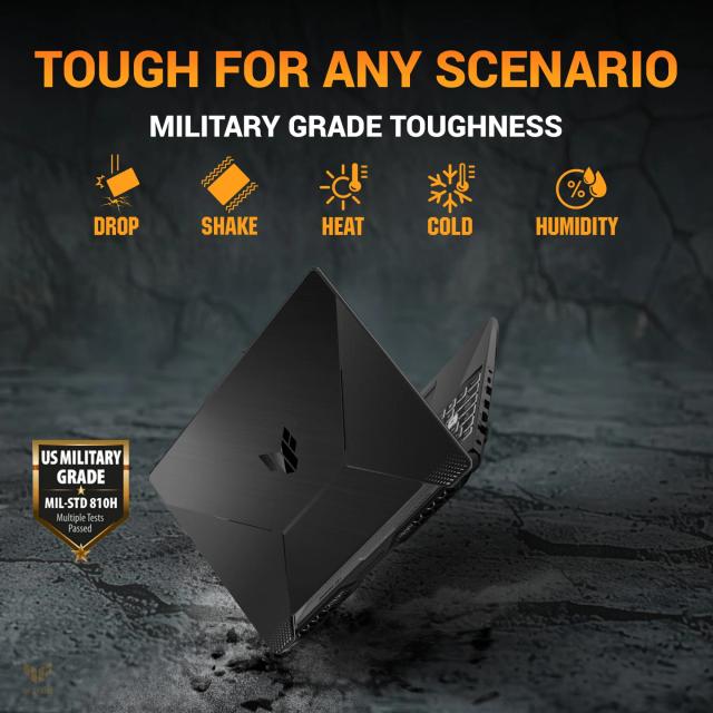 ASUS TUF Gaming A15 AMD Ryze 7 7445HS 16GB DDR5 1 TB SSD RTX™ 3050 4 GB 15.6" FHD 144Hz