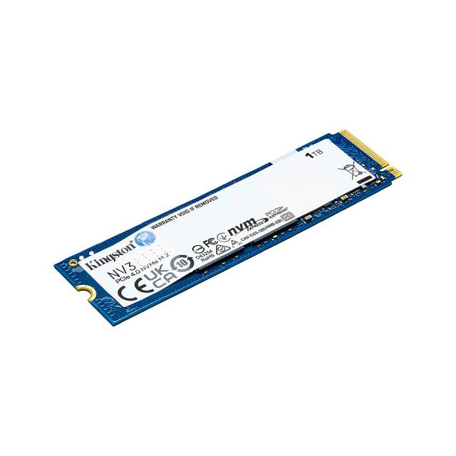 DISCO SSD KINGSTON 1TB M.2 2280 SNV3S-1000G PCIe 4.0 x 4 NVMe 6000-4000MB-s NAND 3D