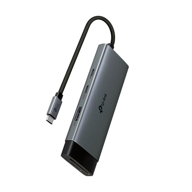 HUB TP-Link USB Tipo-C 7 en 1 con Puerto HDMI 4K 60Hz microSD